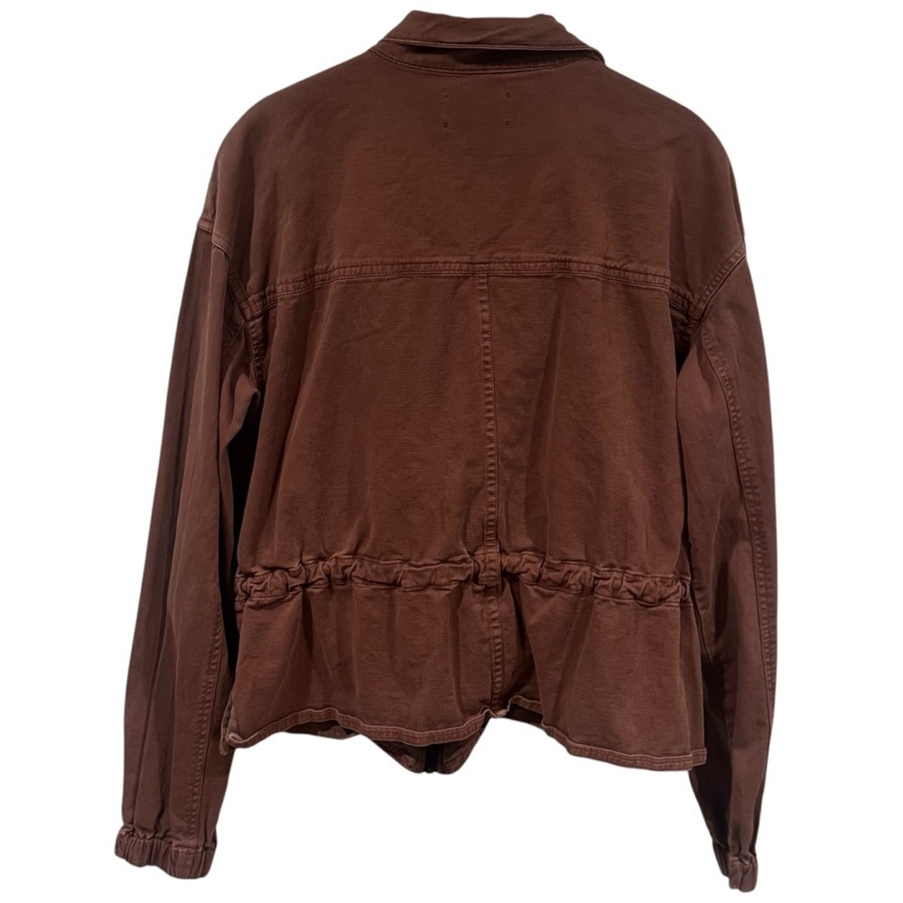Michael Stars Ingrid Utility Jacket in Color Rust Women’s Size M - Picture 7 of 13